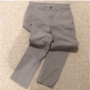 Old Navy, Grey Men’s Ultimate Flex Chinos ; size 28 x 30 Slim
